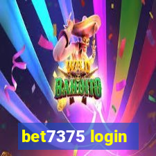 bet7375 login